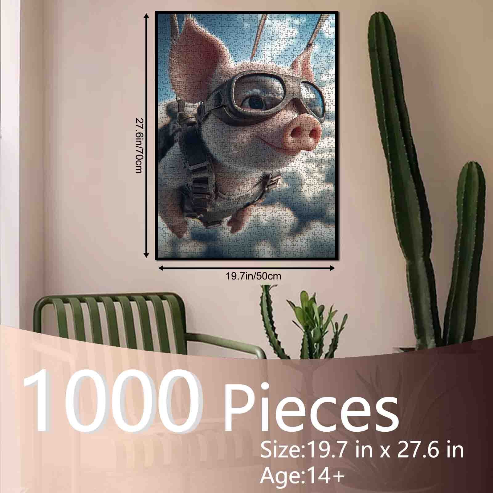 tucocoo-skydiving-pig-adventure-puzzle-1000-teile-tiere image 5