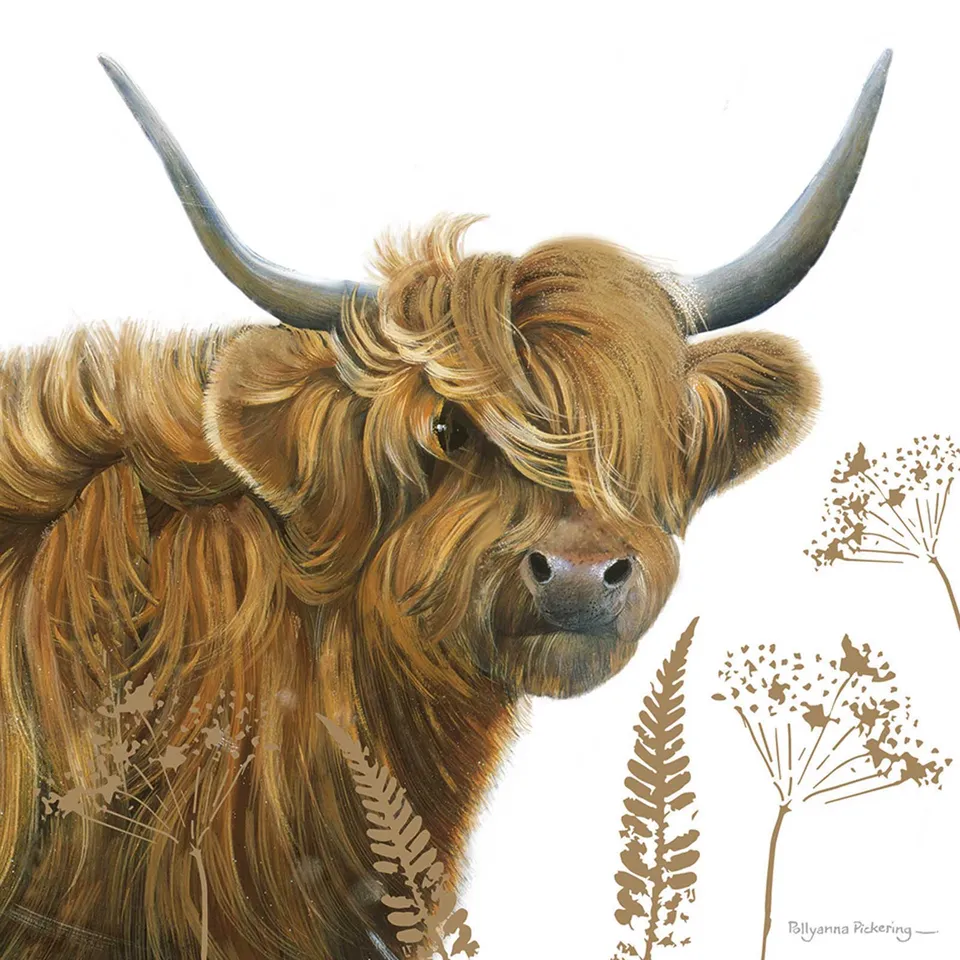 otter-house-pollyanna-pickering-gru-karte-highland-cow image 1
