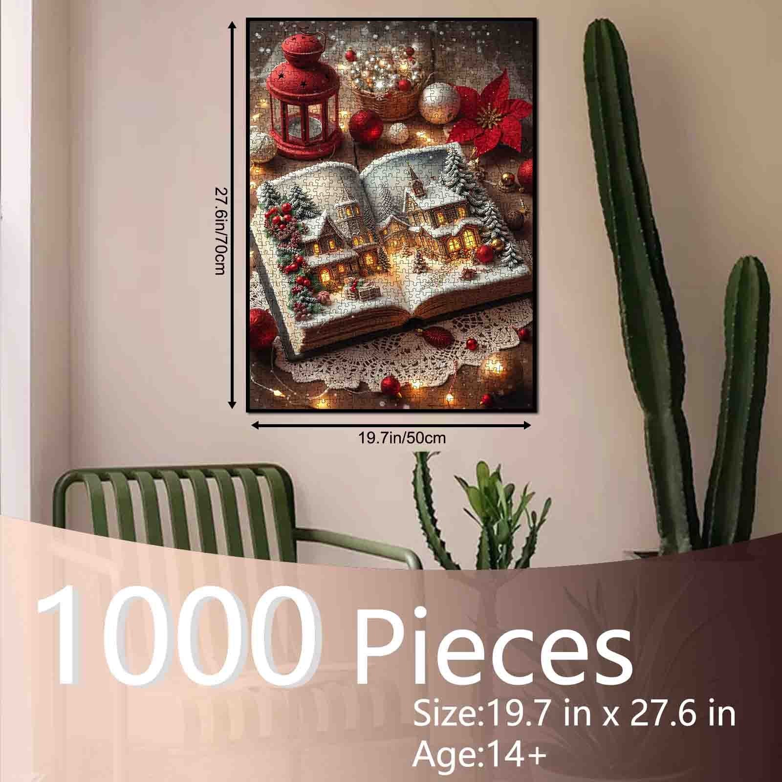 tucocoo-storybook-village-puzzle-1000-teile-weihnachtsdorf image 5