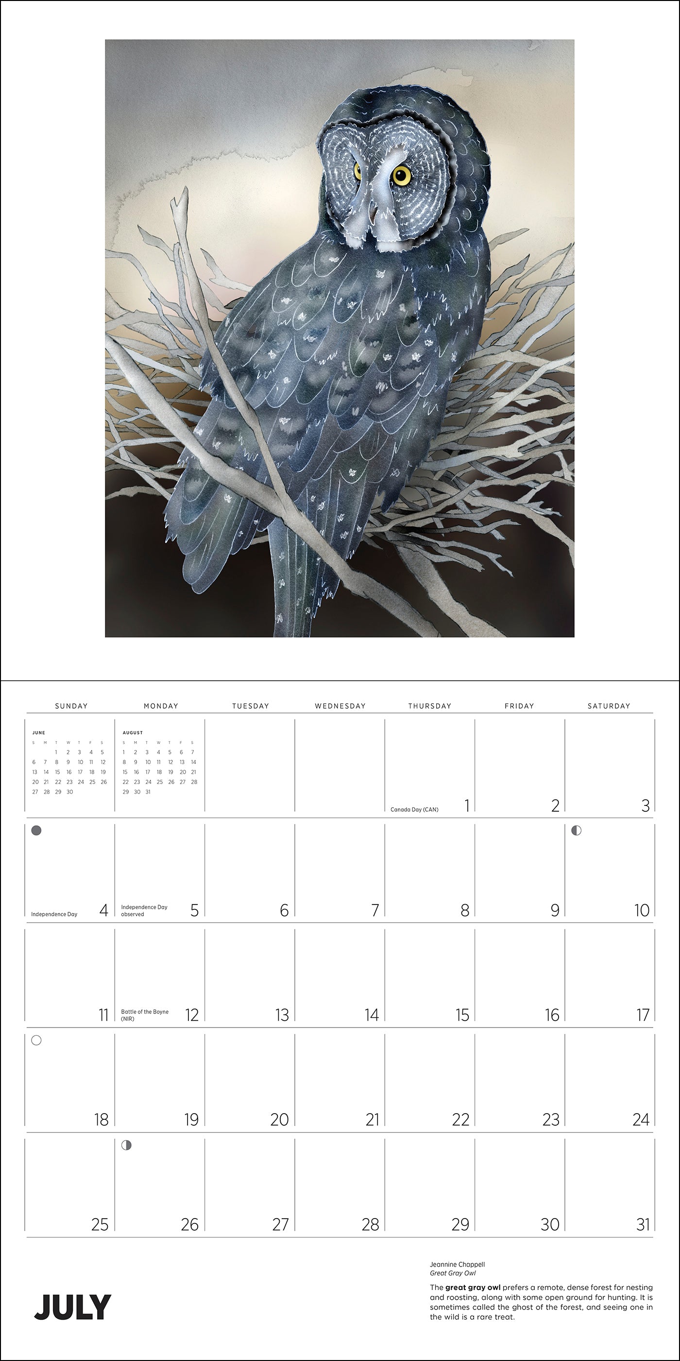 pomegranate-owls-chappell-2027-wandkalender-eulen image 4