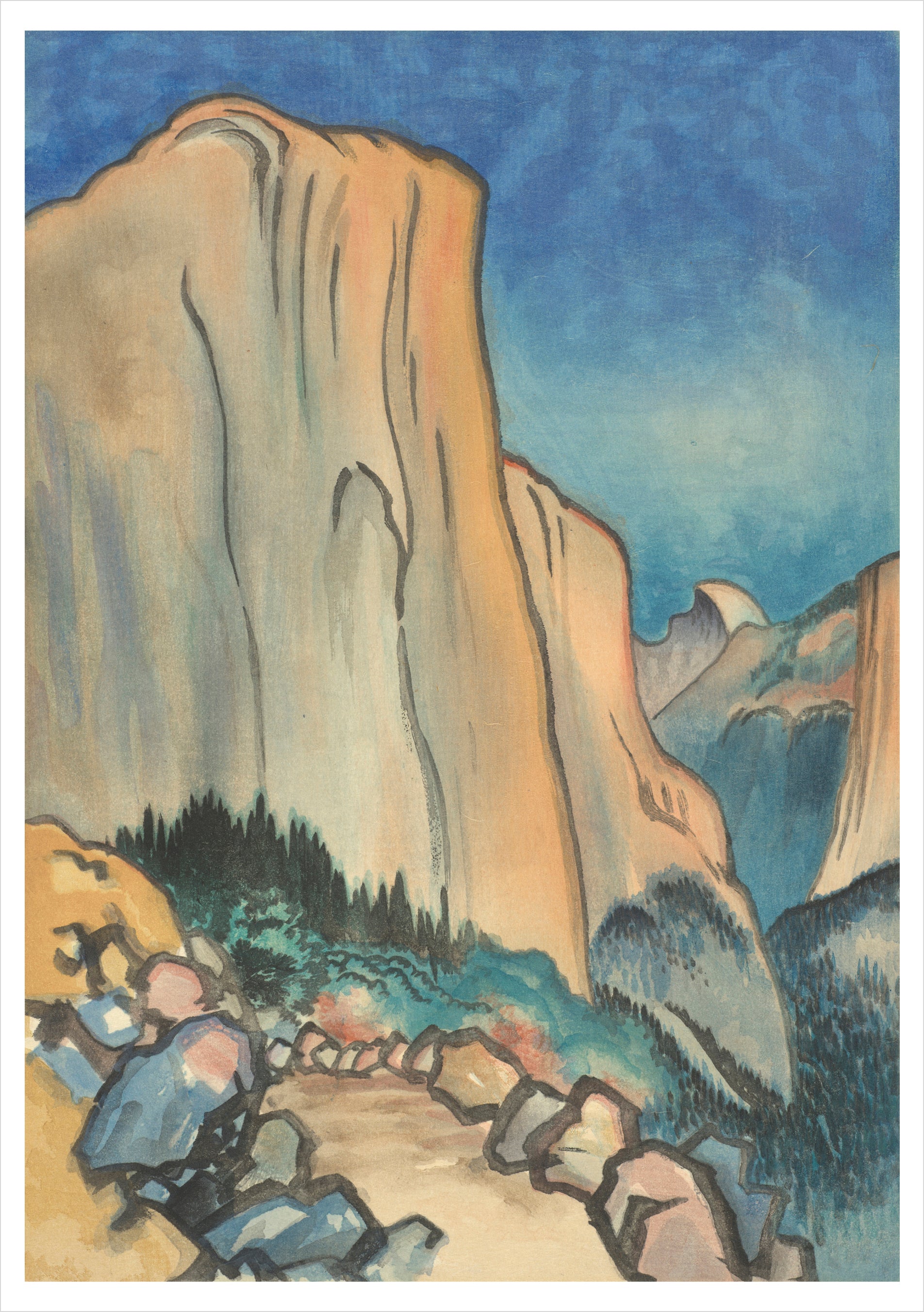 pomegranate-chiura-obata-yosemite-kartenset-box-landschaft image 4