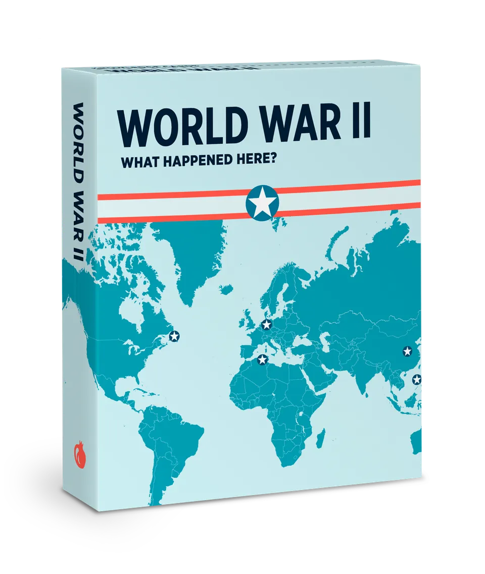 pomegranate-what-happened-here-world-war-ii-lernkarten-48-karten image 1