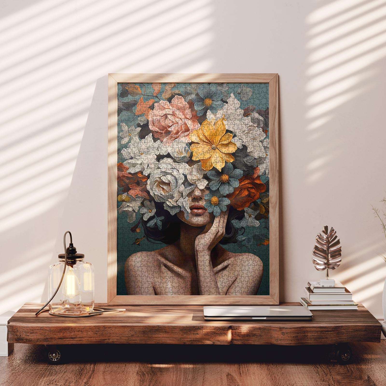 tucocoo-floral-muse-puzzle-1000-teile-portrait image 3