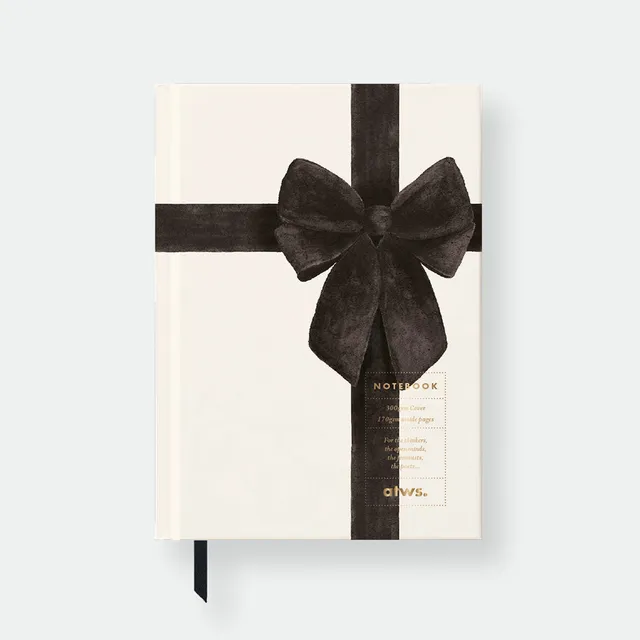 all-the-ways-to-say-black-bow-notizbuch-a5-liniert-220-seiten image 1