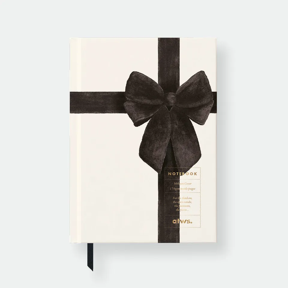 all-the-ways-to-say-black-bow-notizbuch-a5-liniert-220-seiten image 1