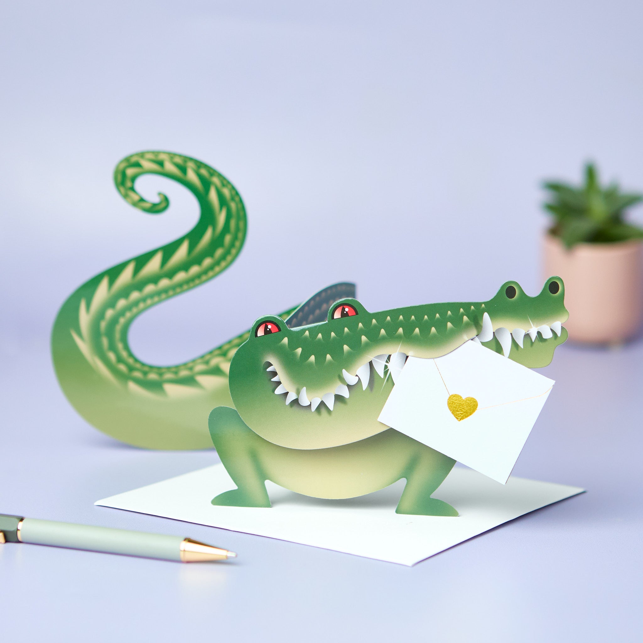 otter-house-special-delivery-krokodil-harry-gru-karte-3d image 1