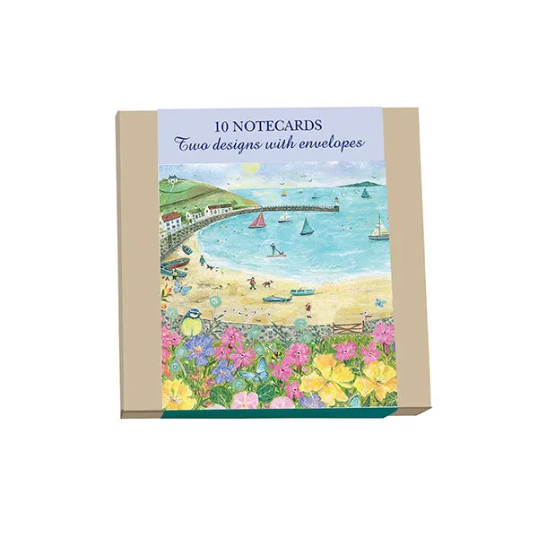 otter-house-at-the-beach-notecards-10-karten-meer image 1