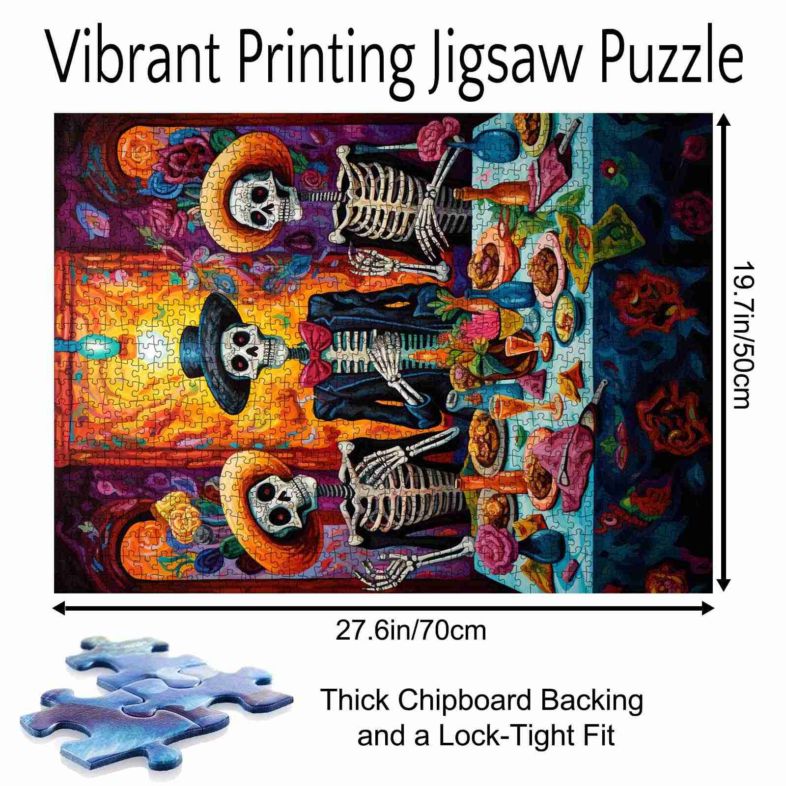 tucocoo-skeleton-feast-gathering-puzzle-1000-teile-fest image 5