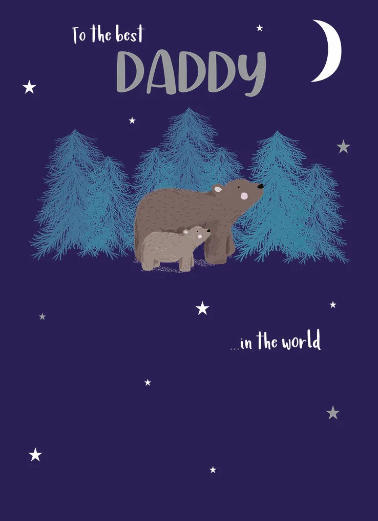 otter-house-family-circle-geburtstagskarte-dad-b-ren image 1