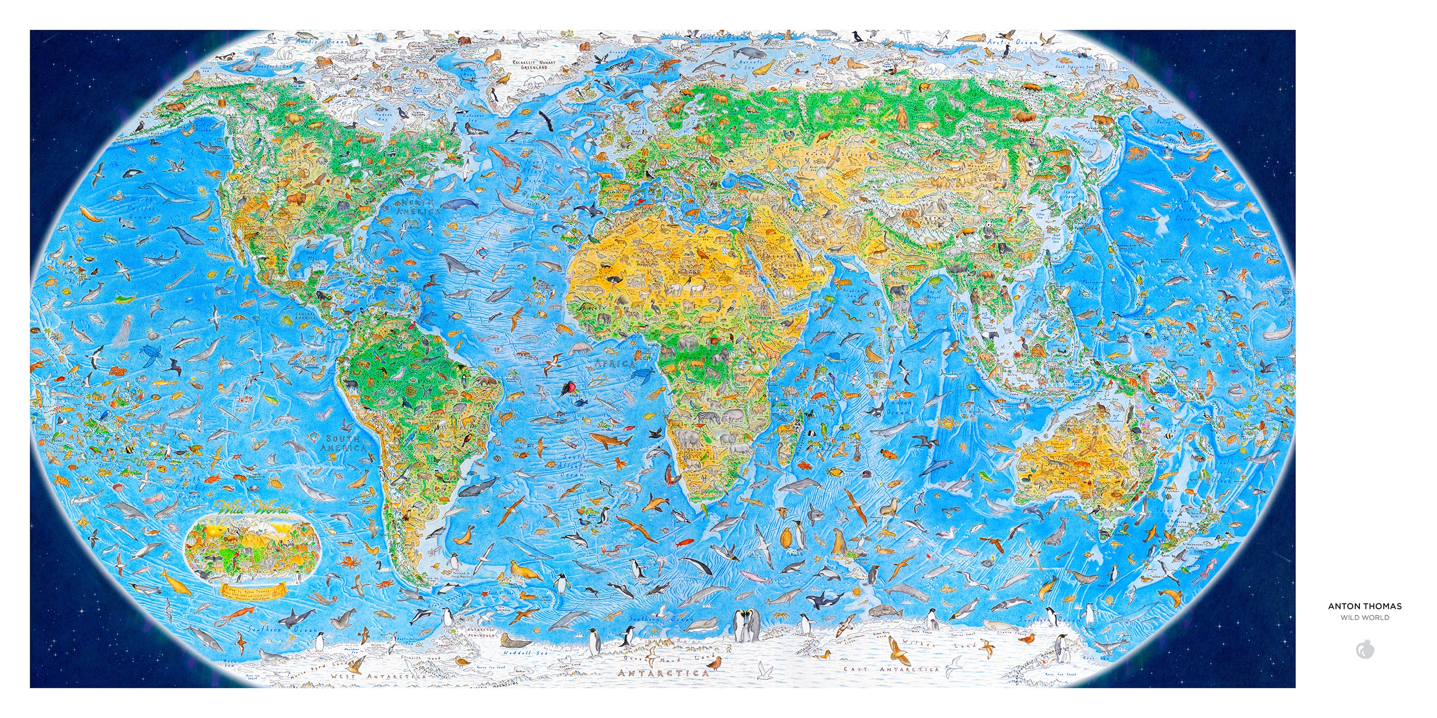 pomegranate-anton-thomas-wild-world-puzzle-1500-teile-tiere image 3