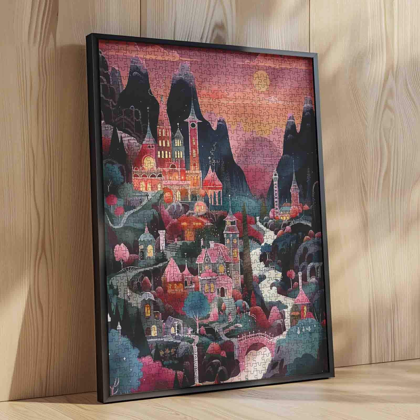 tucocoo-magical-twilight-castle-puzzle-1000-teile-schloss image 4