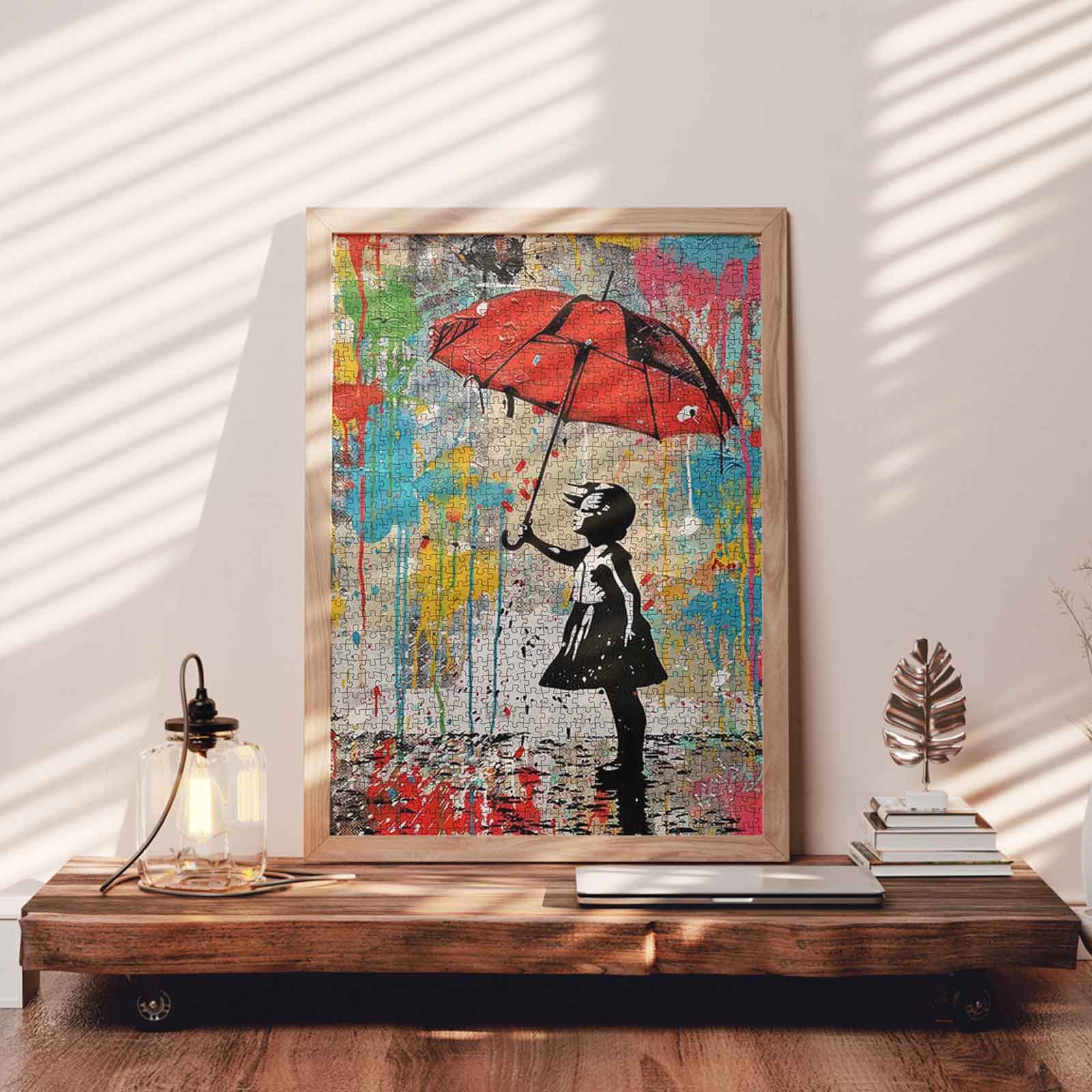 tucocoo-jigsaw-red-umbrella-girl-puzzle-1000-teile-graffiti image 3