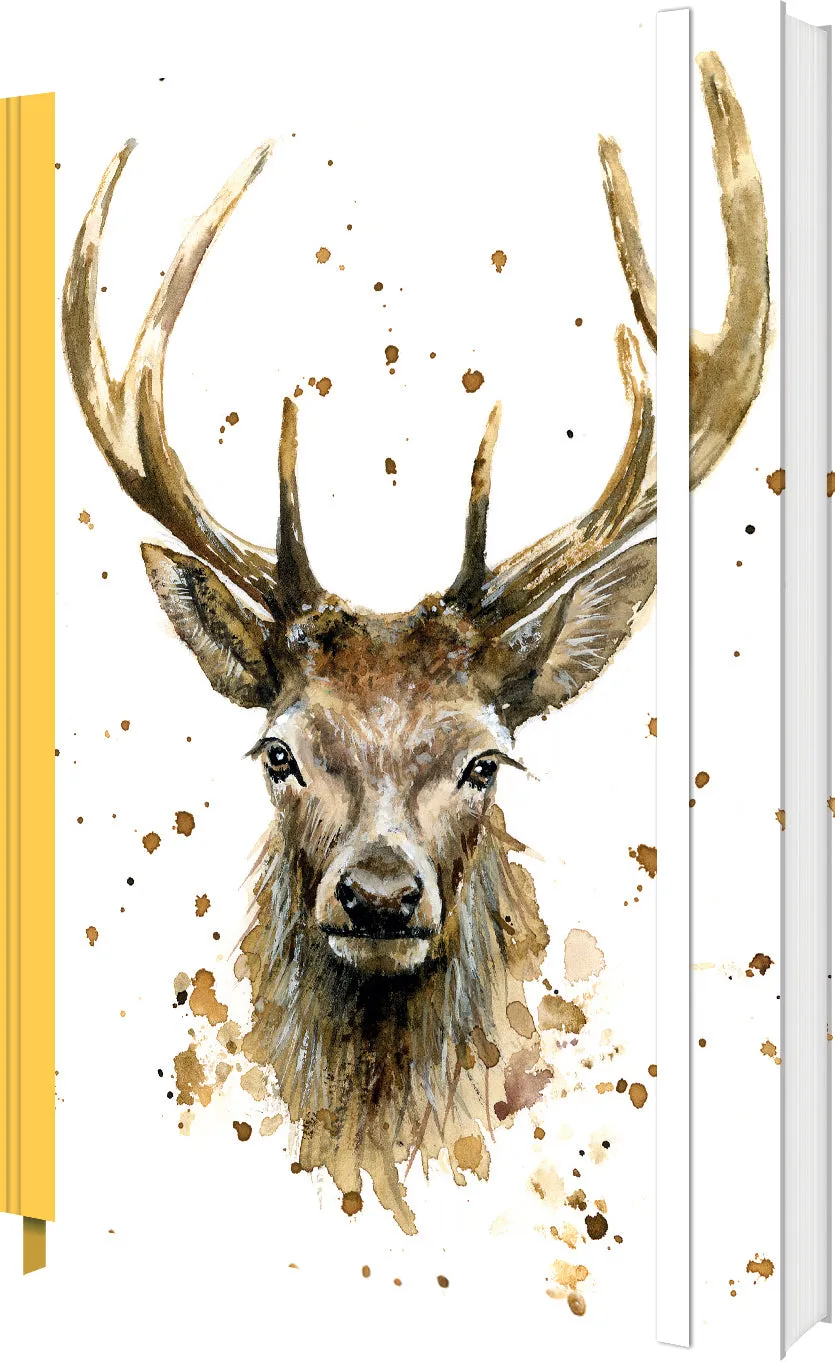 otter-house-bree-merryn-stag-a5-notizbuch-hirsch-175-seiten image 1