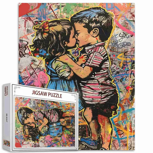 tucocoo-graffiti-kiss-of-love-puzzle-1000-teile image 1