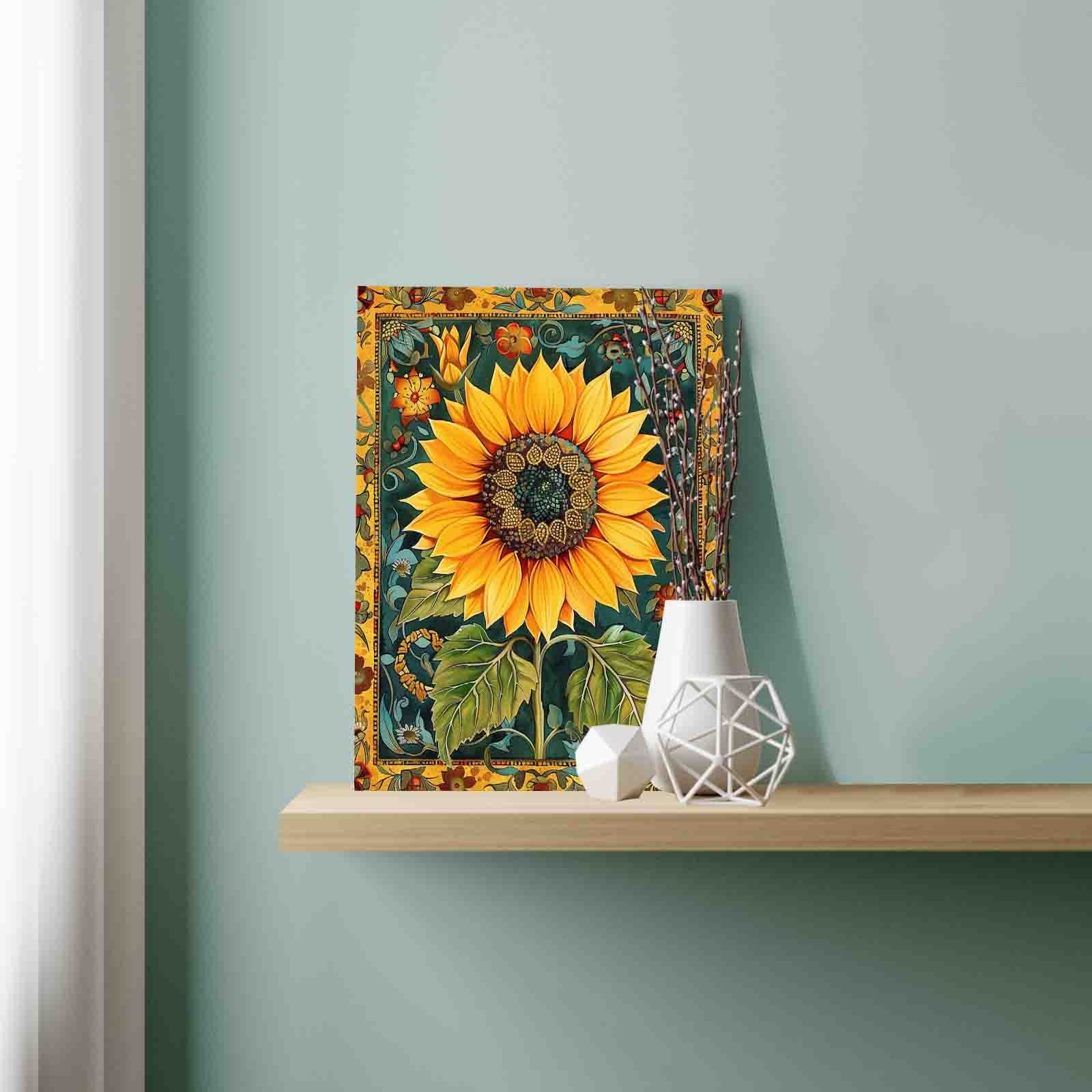 tucocoo-golden-sunflower-bloom-malen-nach-zahlen-40x50-ohne-rahmen image 3