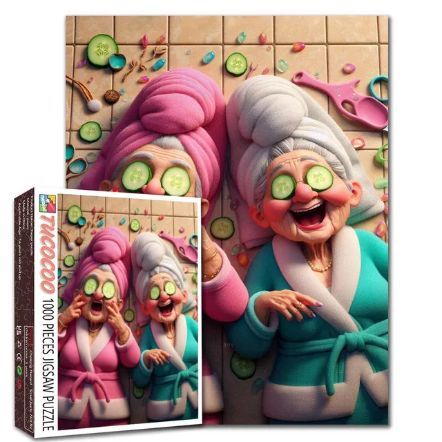 tucocoo-spa-day-laughs-puzzle-1000-teile-wellness-motiv image 1