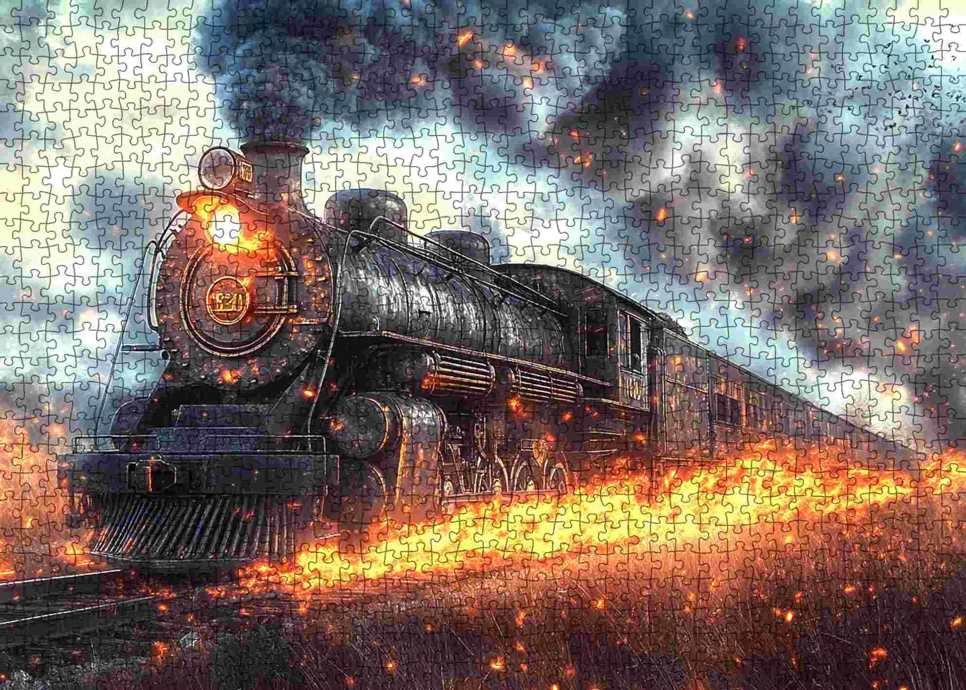 tucocoo-inferno-express-puzzle-1000-teile-lokomotive image 2