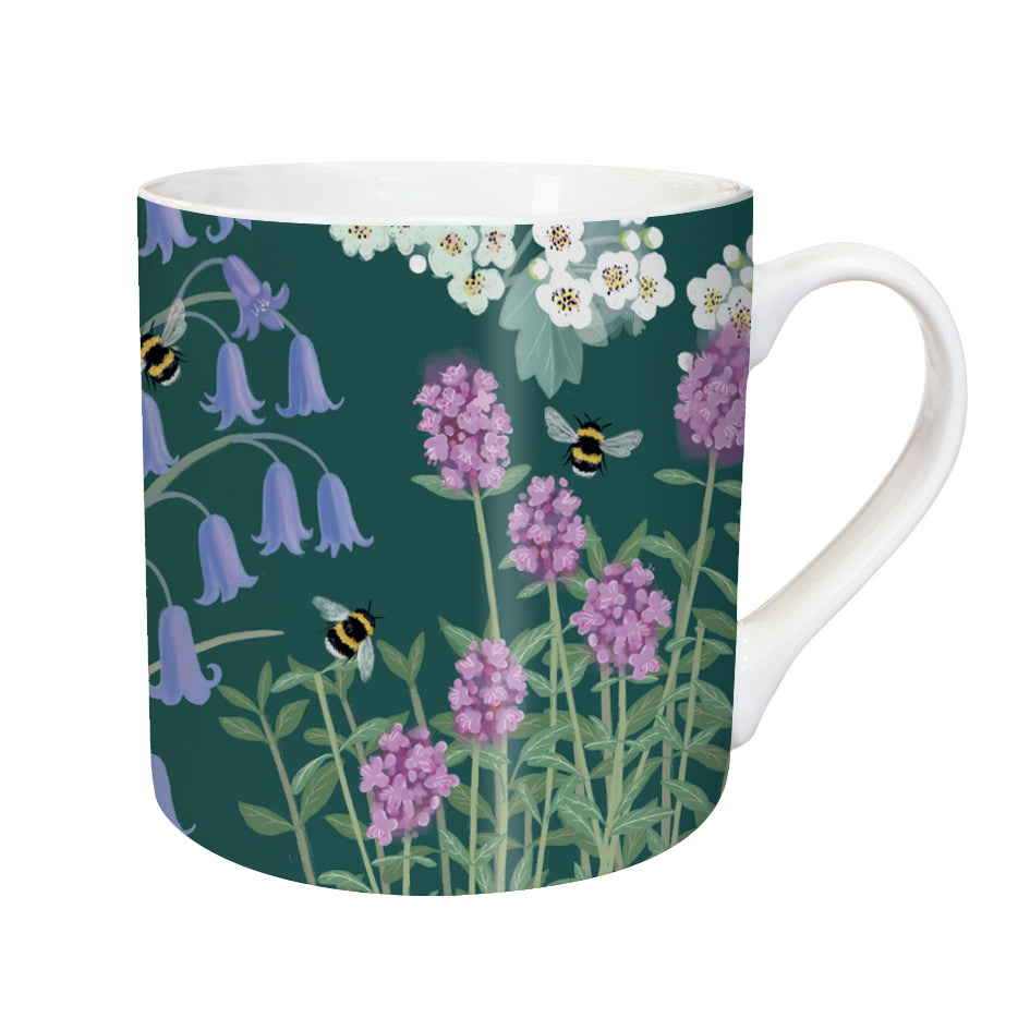 otter-house-tarka-mug-rspb-bluebells-bees-290ml-tasse image 1