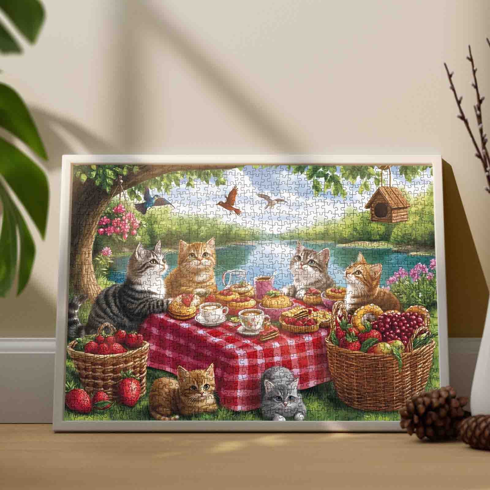 tucocoo-jigsaw-puzzles-cat-picnic-party-puzzle-1000-teile-katzen image 3