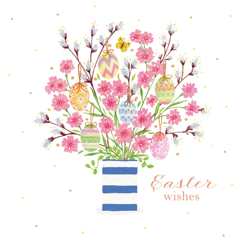 otter-house-easter-egg-tree-osterkarten-5er-pack image 1