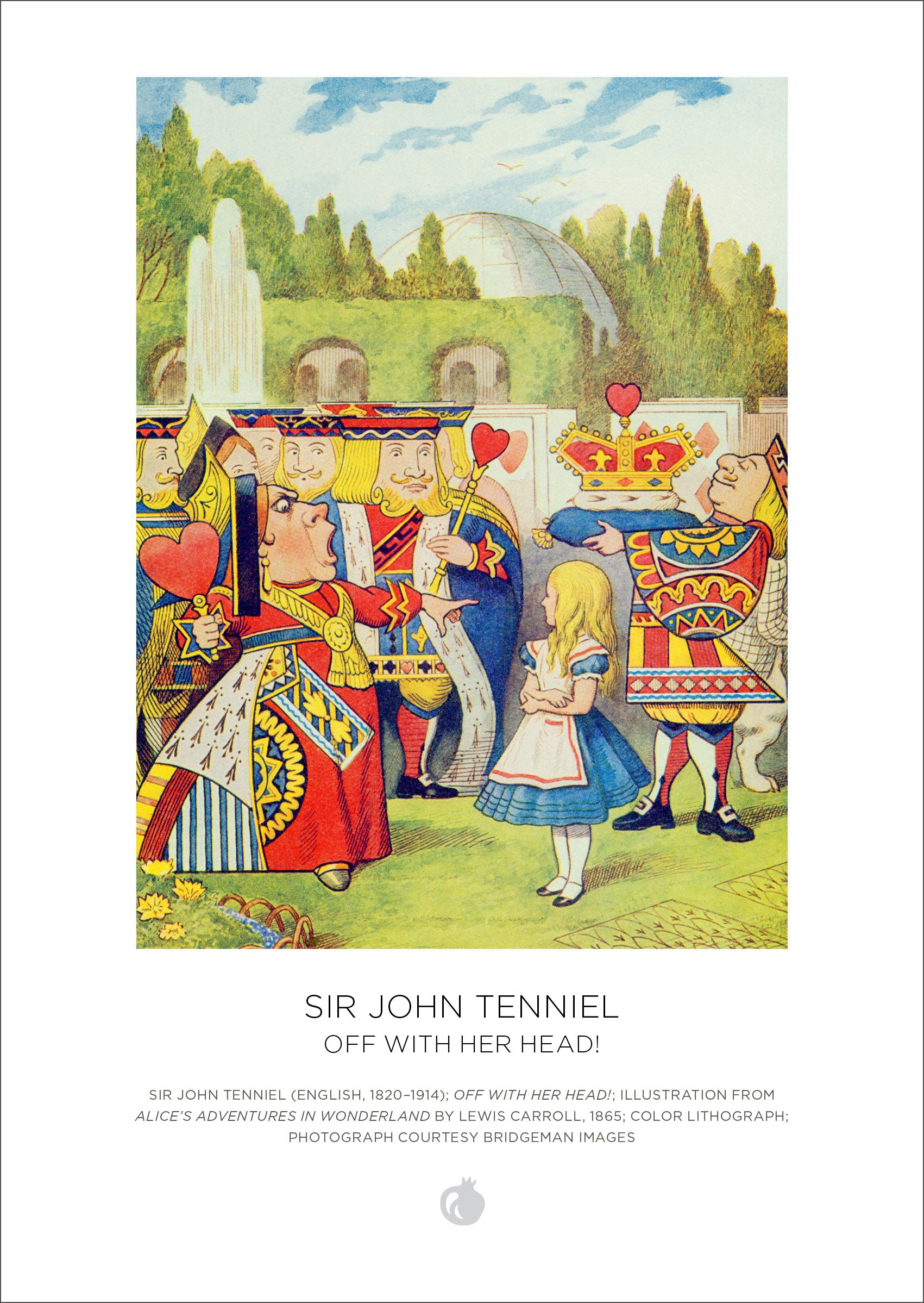 pomegranate-alice-in-wonderland-120-teile-puzzle-tenniel image 7