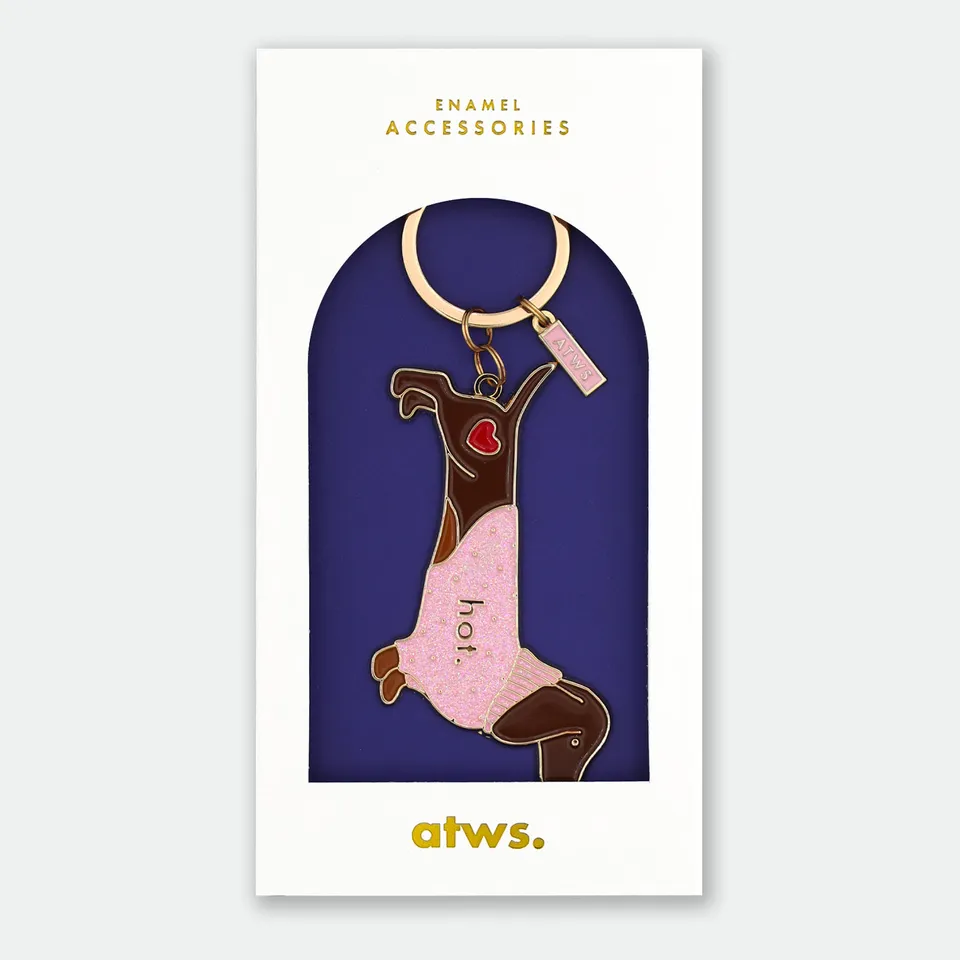 all-the-ways-to-say-hot-daschund-schl-sselanh-nger-gold-dackel image 1