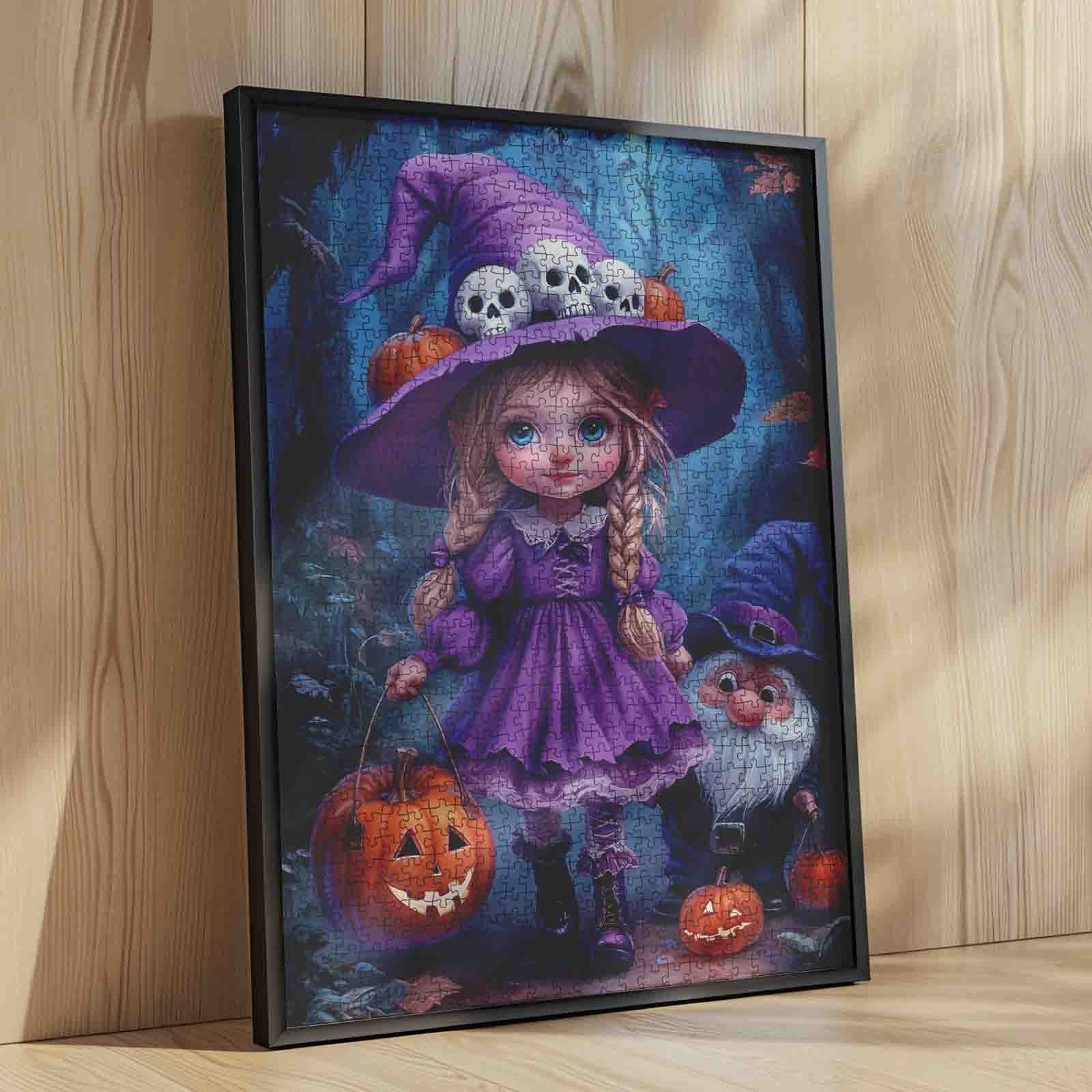 tucocoo-halloween-purple-girl-puzzle-1000-teile-m-dchen image 4