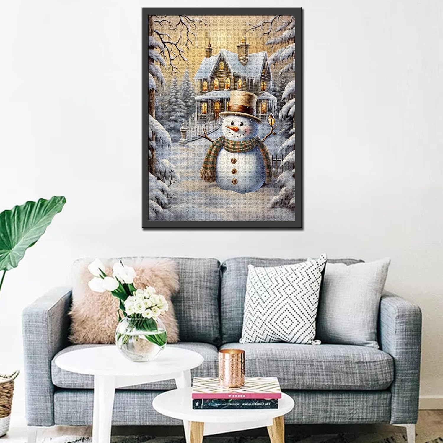 tucocoo-winter-joy-snowman-puzzle-1000-teile-weihnachten image 3
