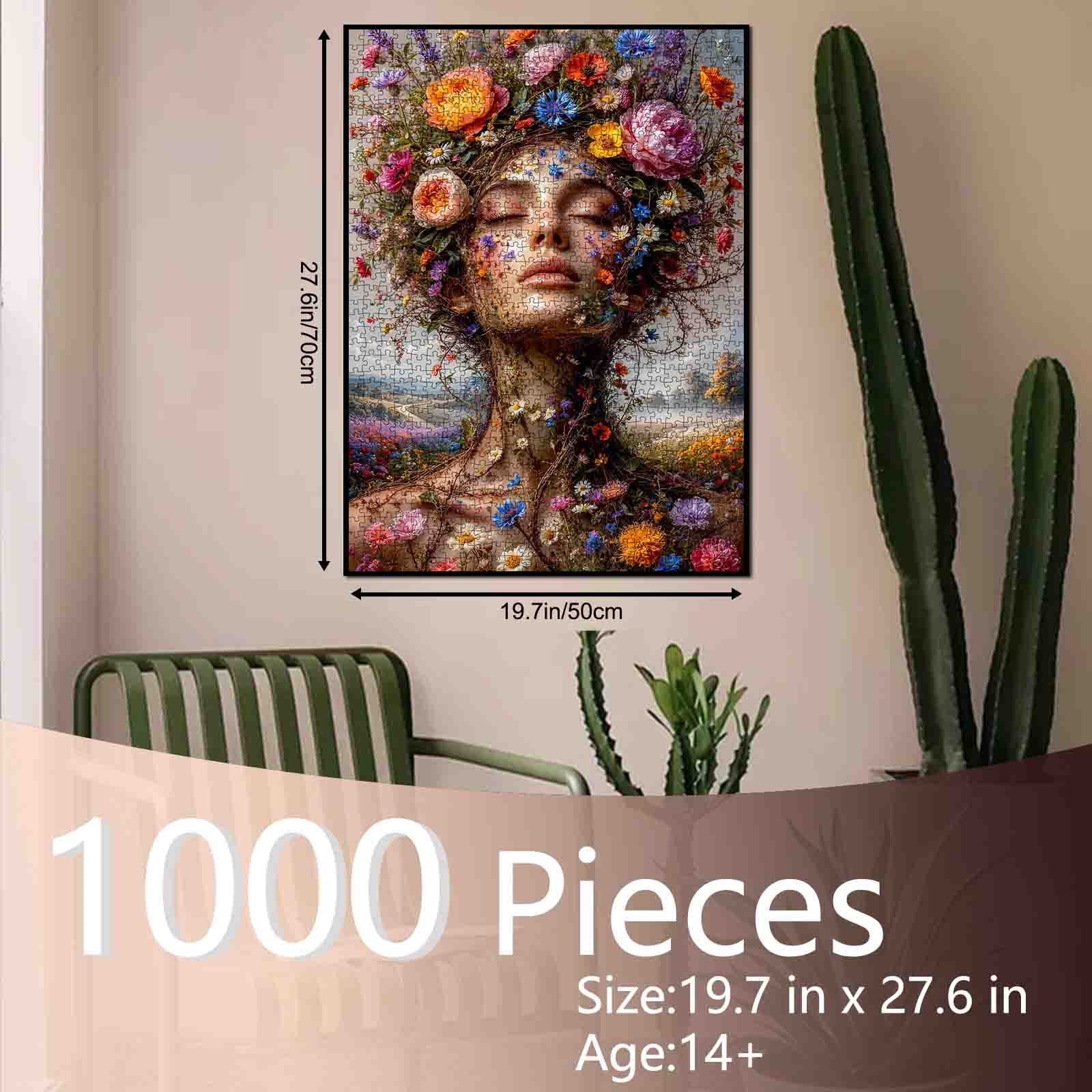 tucocoo-blooming-mother-nature-portrait-puzzle-1000-teile image 5