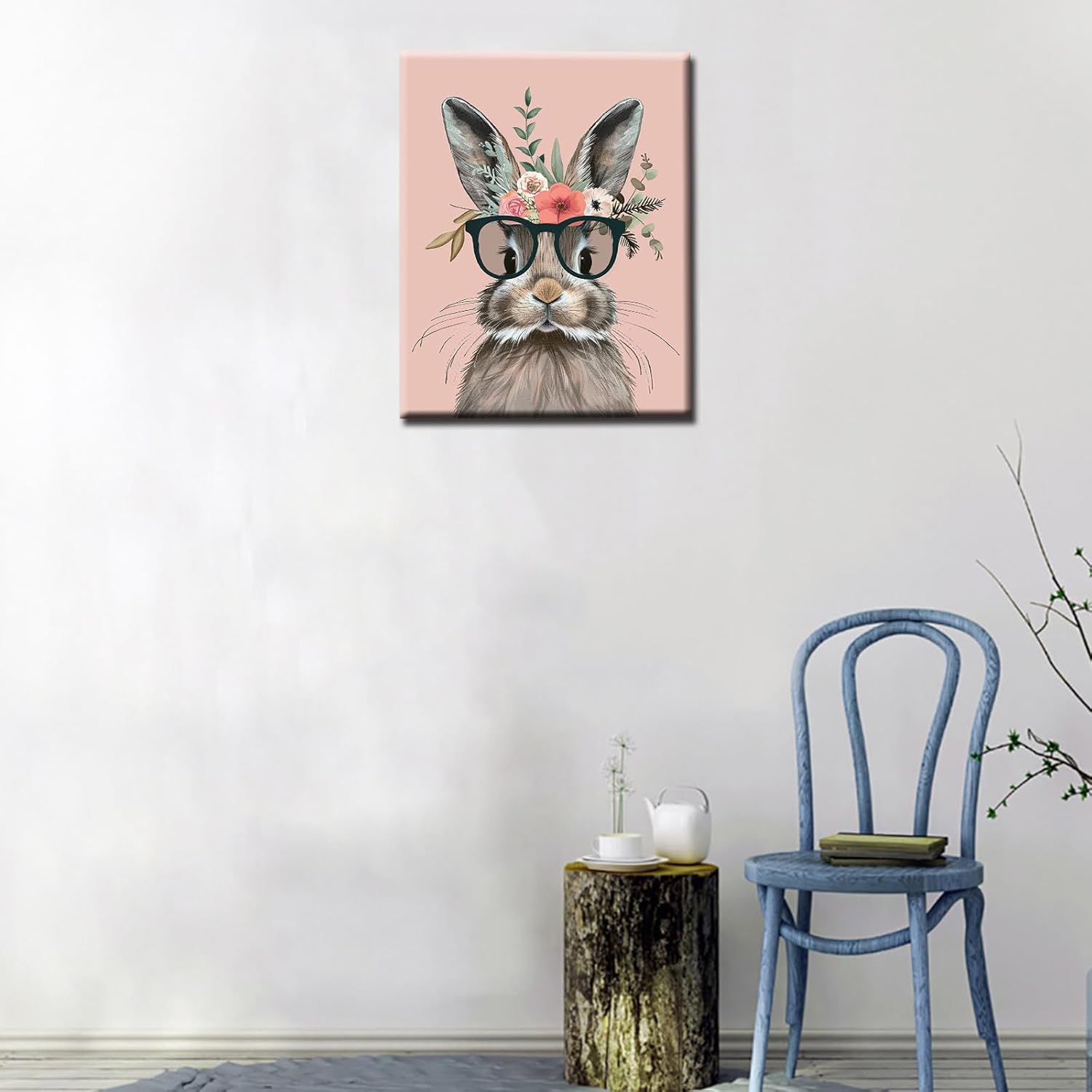 tucocoo-little-rabbit-malen-nach-zahlen-40x50-hase-sonnenbrille image 3