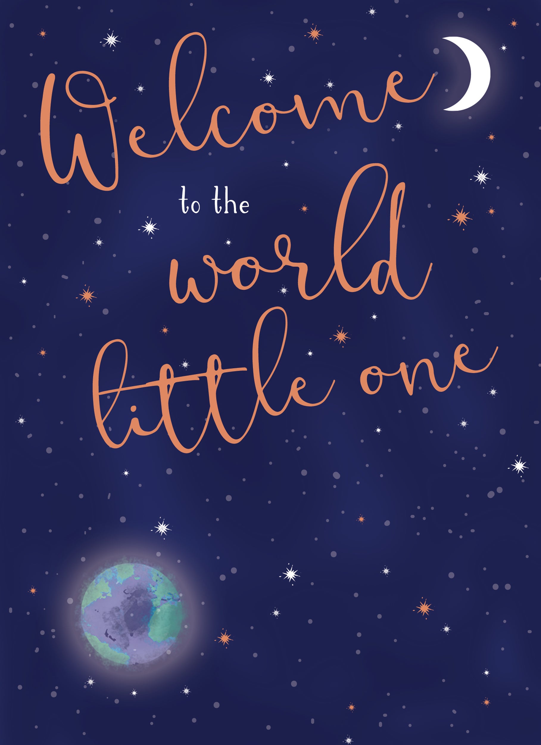 otter-house-new-baby-welcome-world-grusskarte-blau image 1