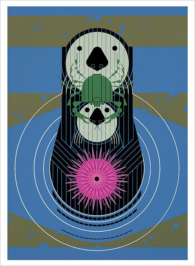 pomegranate-charley-harper-animal-kingdom-postkartenbuch-30er image 4