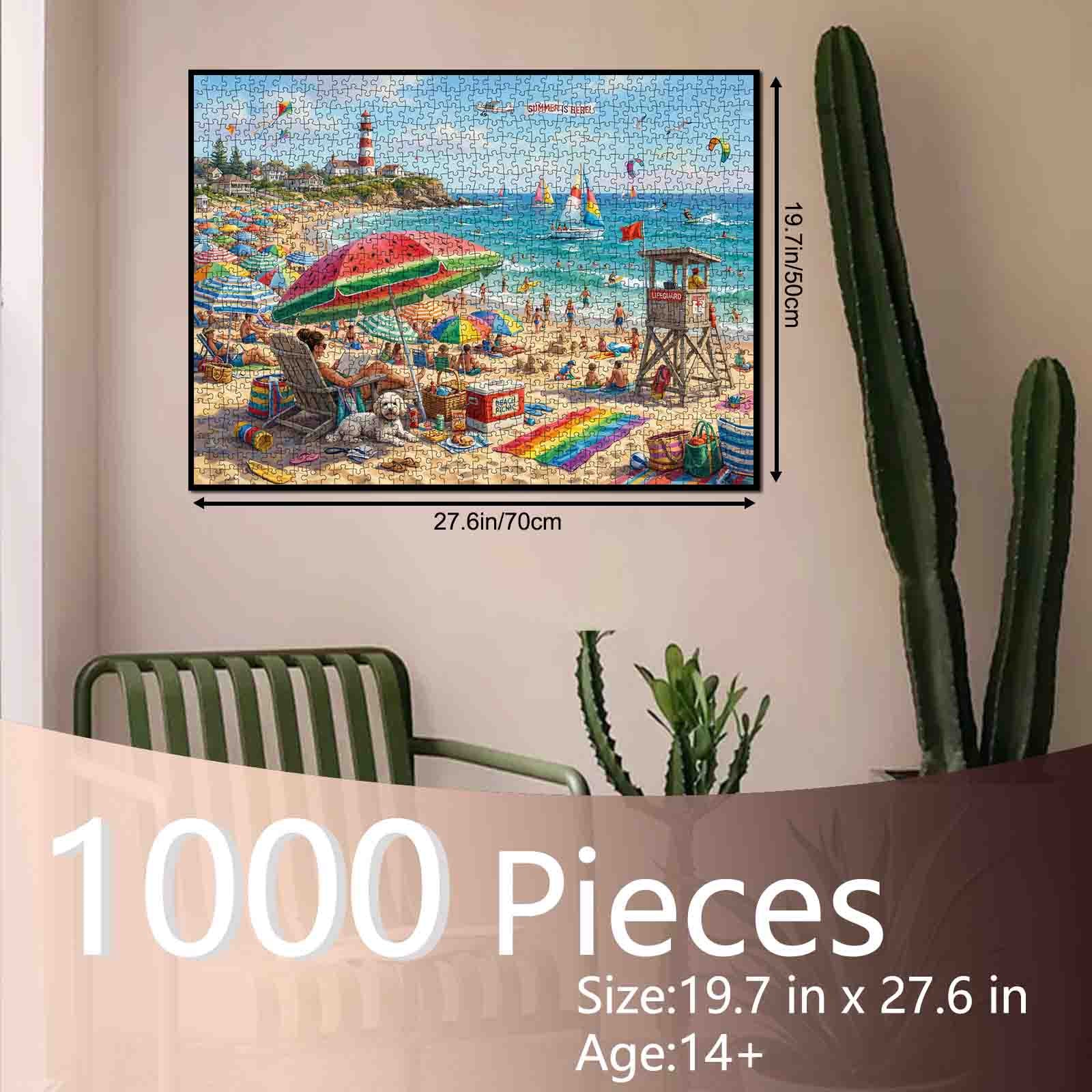 tucocoo-jigsaw-puzzles-summer-beach-puzzle-1000-teile-strand image 5