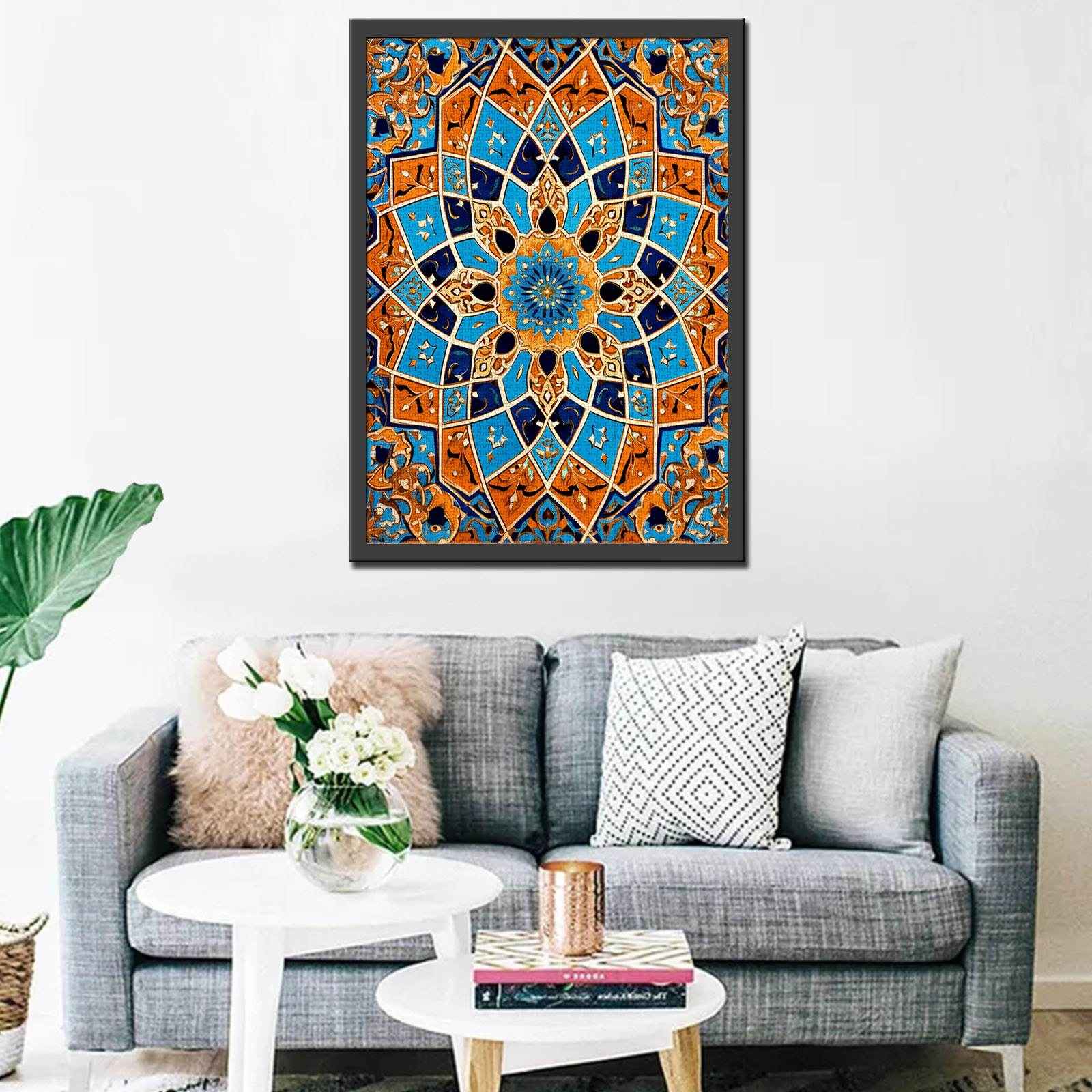 tucocoo-jigsaw-puzzles-mandala-flower-puzzle-1000-teile-blumen image 3
