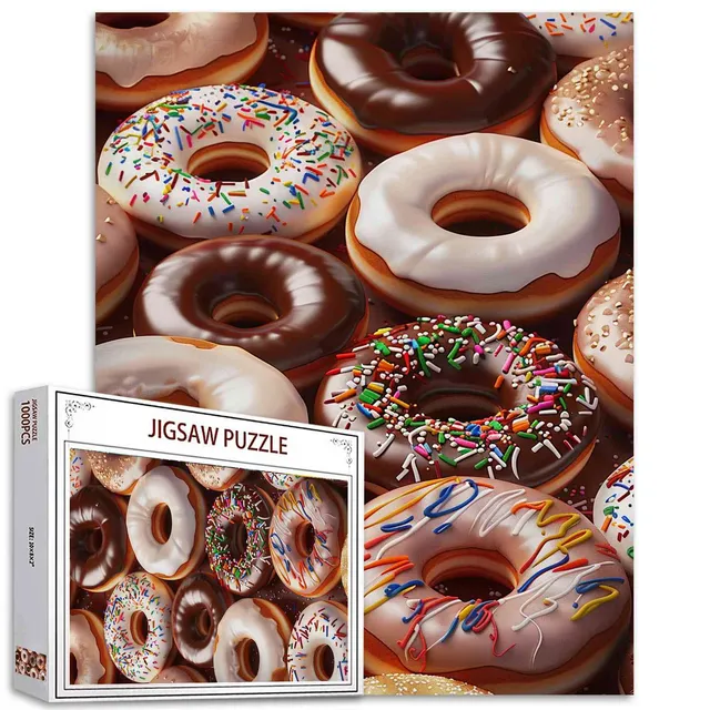 tucocoo-sprinkle-donuts-delight-puzzle-1000-teile-donuts image 1