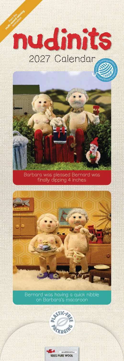 otter-house-nudinits-slim-calendar-2027-wandkalender-humor image 1