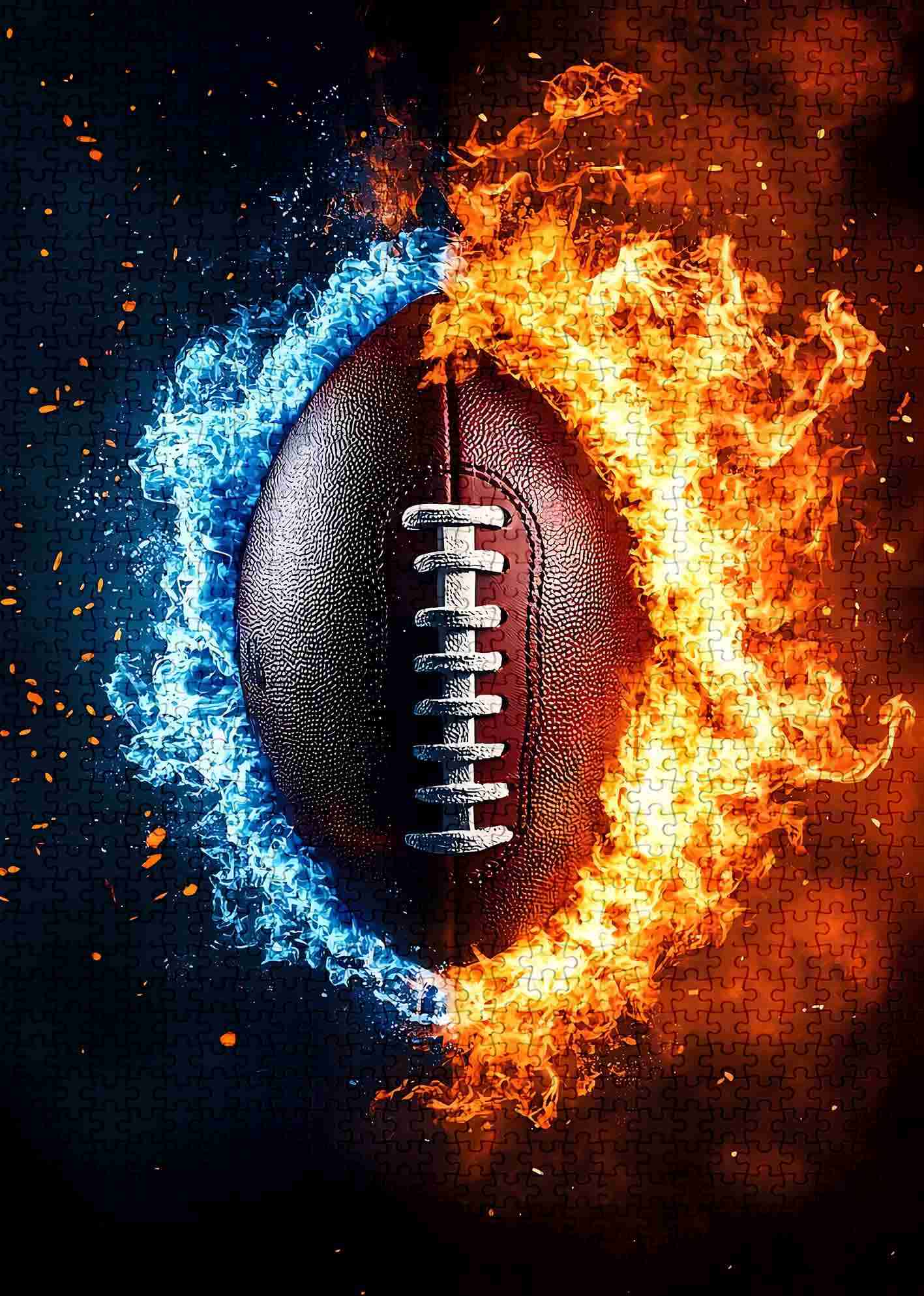 tucocoo-jigsaw-puzzles-fire-and-ice-football-puzzle-1000-teile-sport image 2