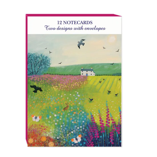 otter-house-jo-grundy-midsummer-meadow-briefkarten-12er image 1
