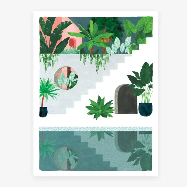 all-the-ways-to-say-stairs-to-heaven-poster-pool-treppe-gr-n image 1