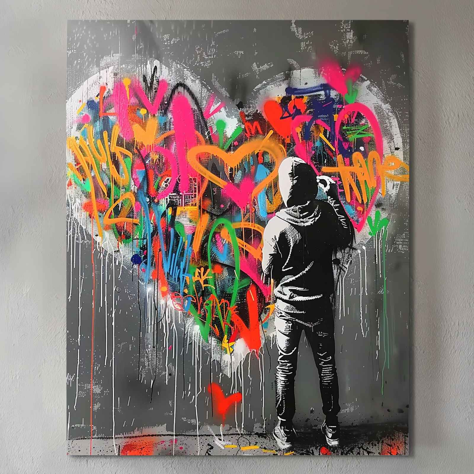 tucocoo-graffiti-heart-street-artist-leinwandbild-30x40-ungerahmt-bunt image 2