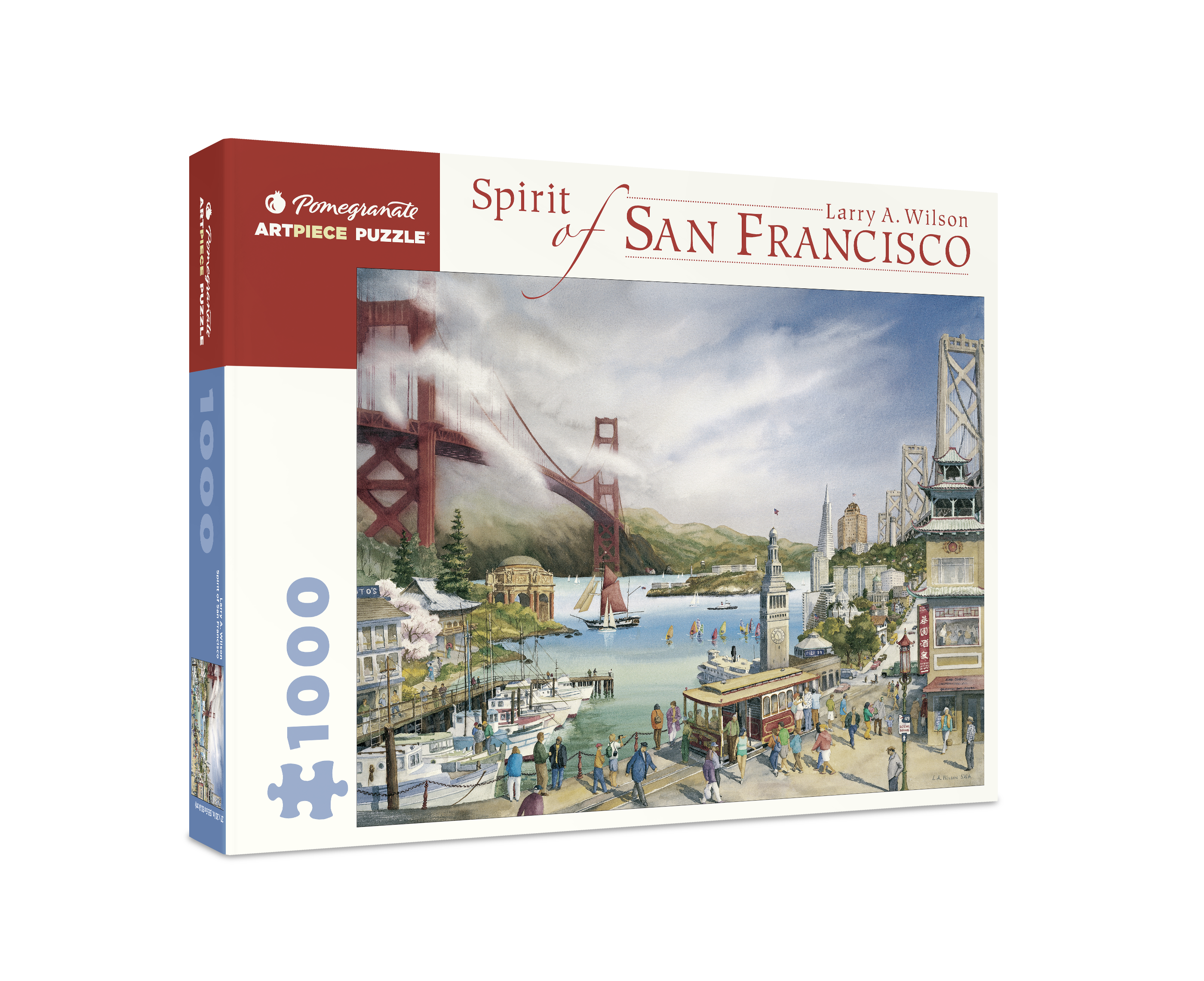 pomegranate-larry-wilson-spirit-of-san-francisco-puzzle-1000-teile image 1