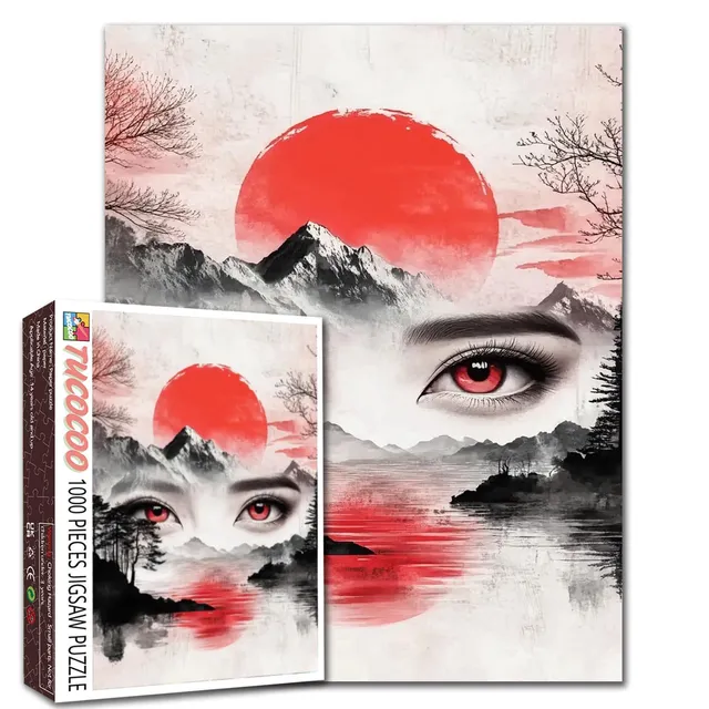 tucocoo-red-sun-mountain-spirit-puzzle-1000-teile-landschaft image 1