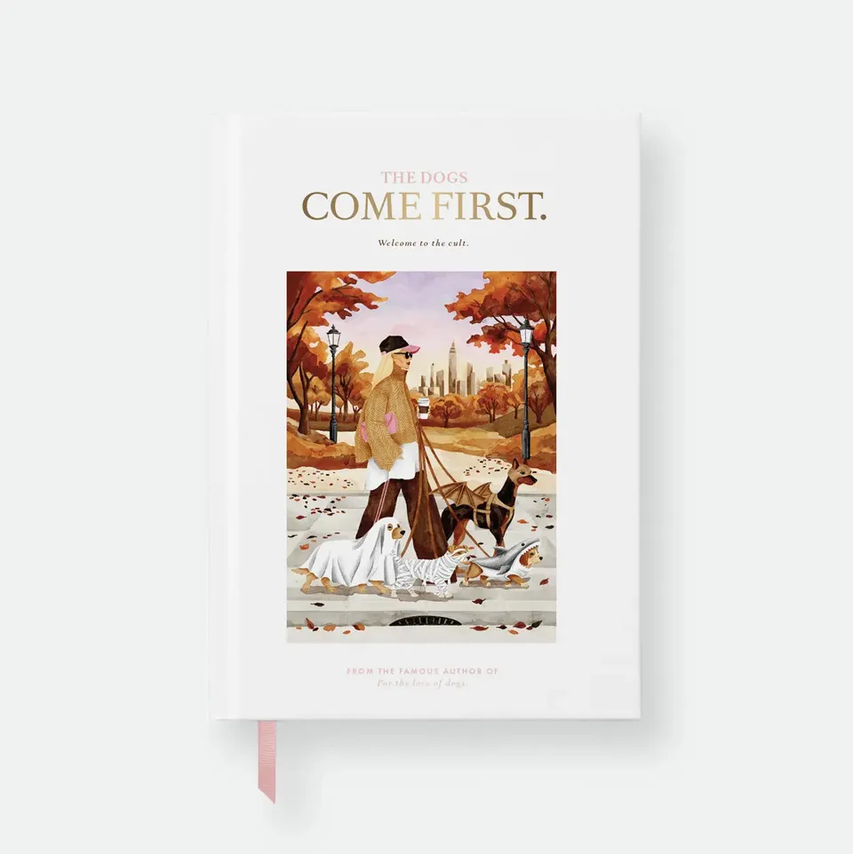 all-the-ways-to-say-hardcover-a5-dogs-come-first-notizbuch-liniert image 1