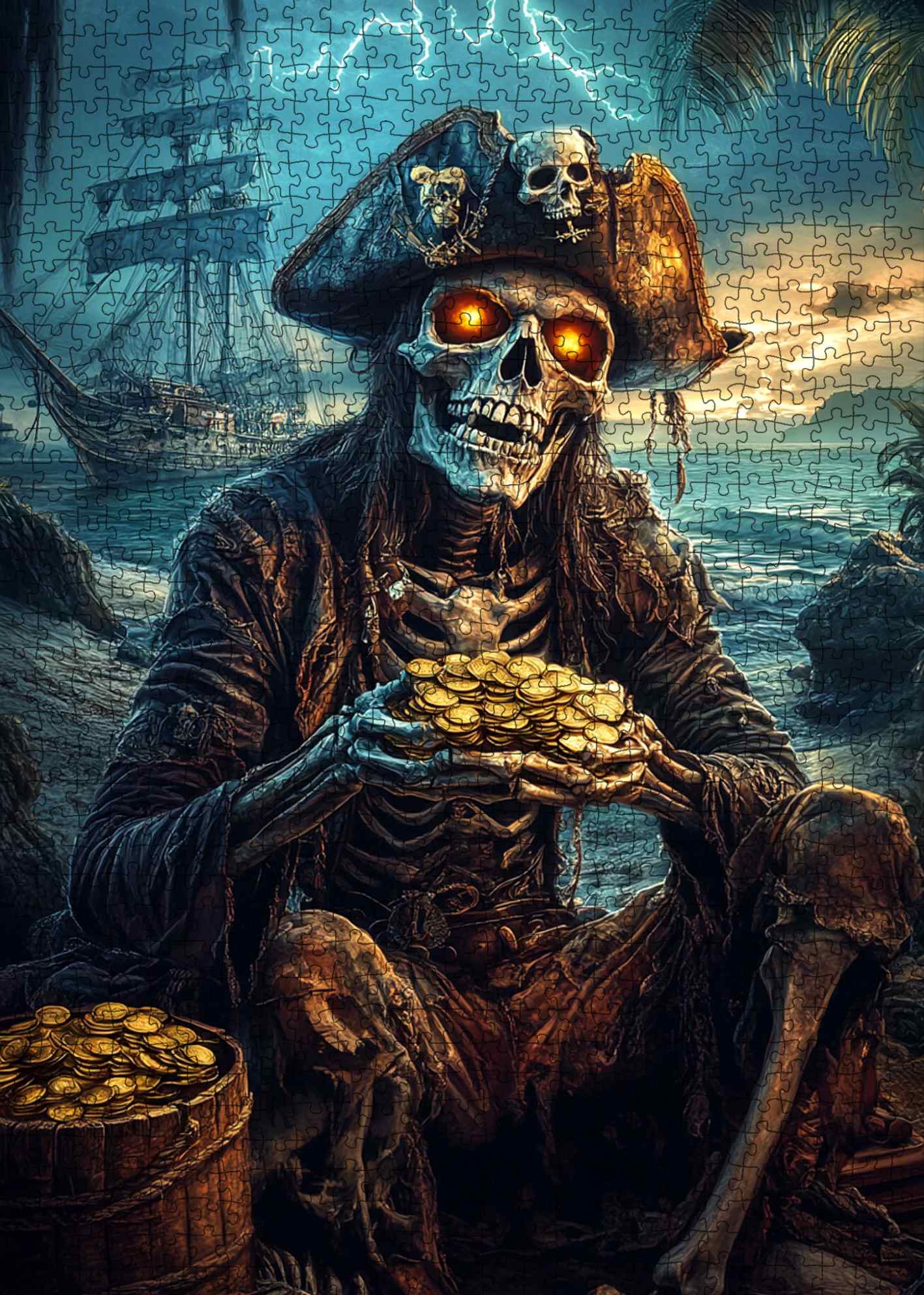 tucocoo-cursed-pirate-treasure-puzzle-1000-teile-pirat image 2
