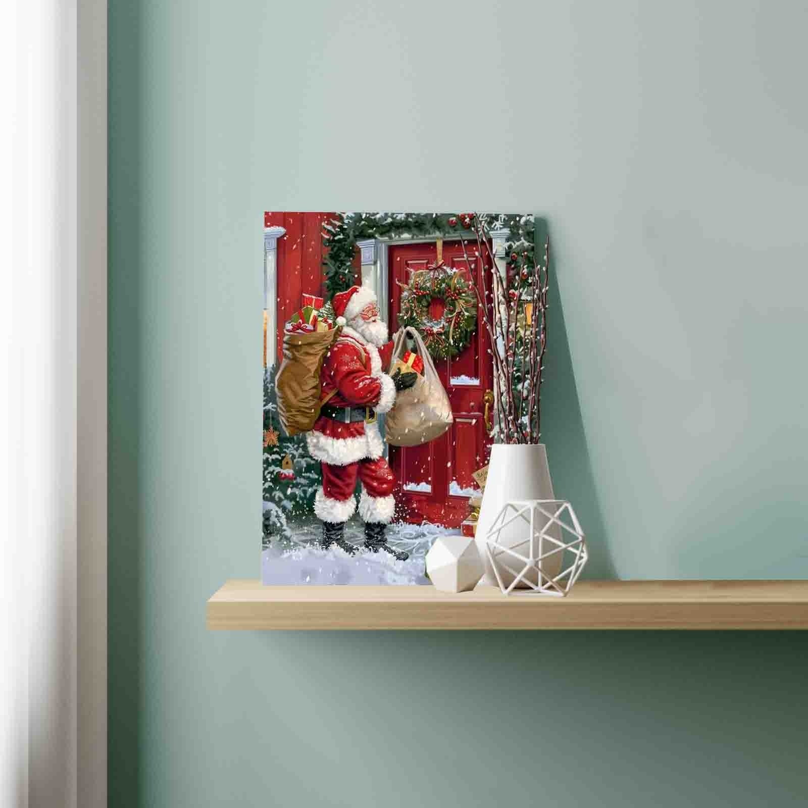 tucocoo-paint-by-numbers-santa-weihnachten-malen-nach-zahlen-40x50 image 3