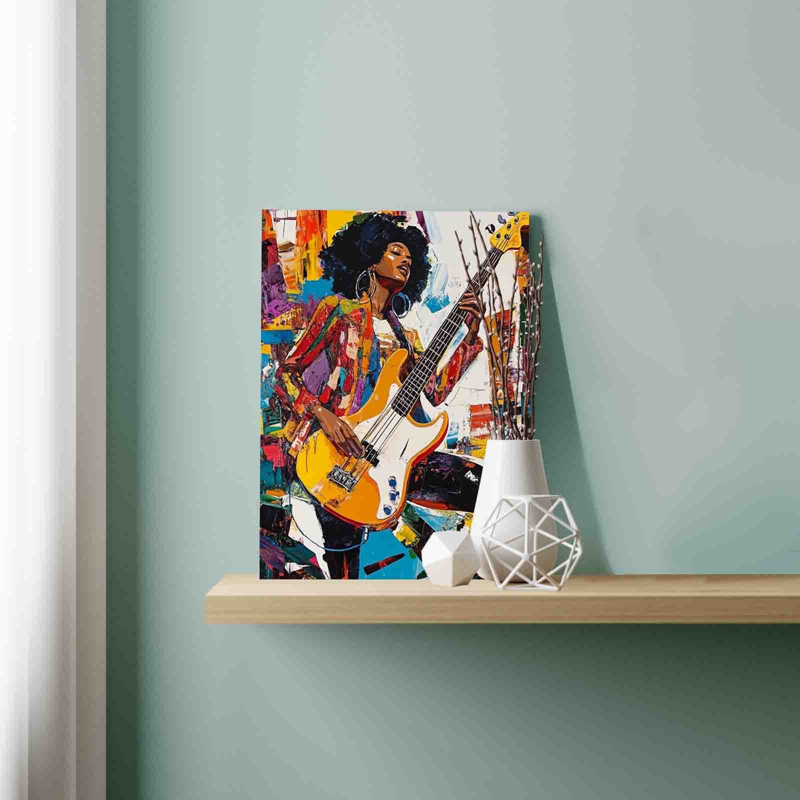 tucocoo-electric-groove-queen-malen-nach-zahlen-40x50-afro image 3