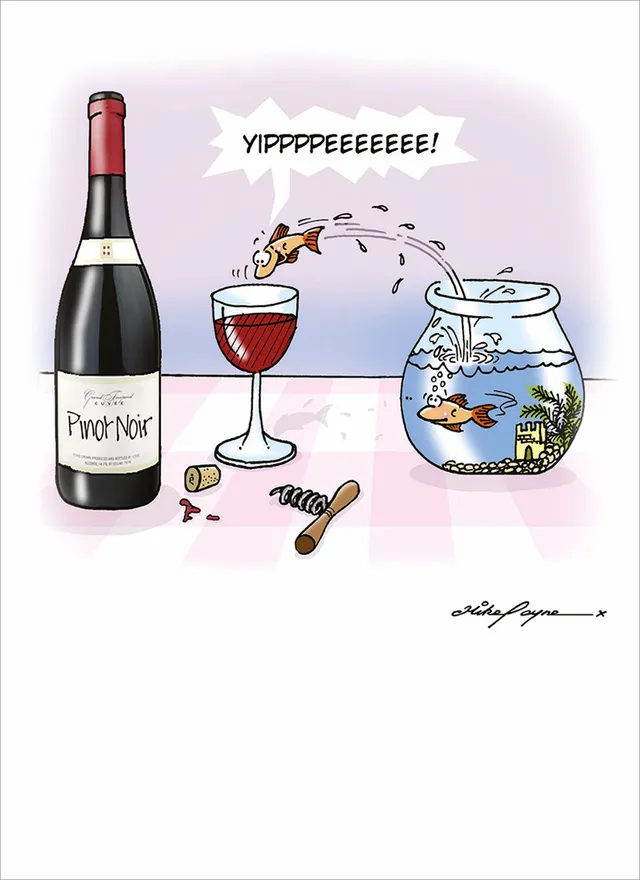 otter-house-wine-buffs-yipppeeee-gru-karte-geburtstag-wein image 1