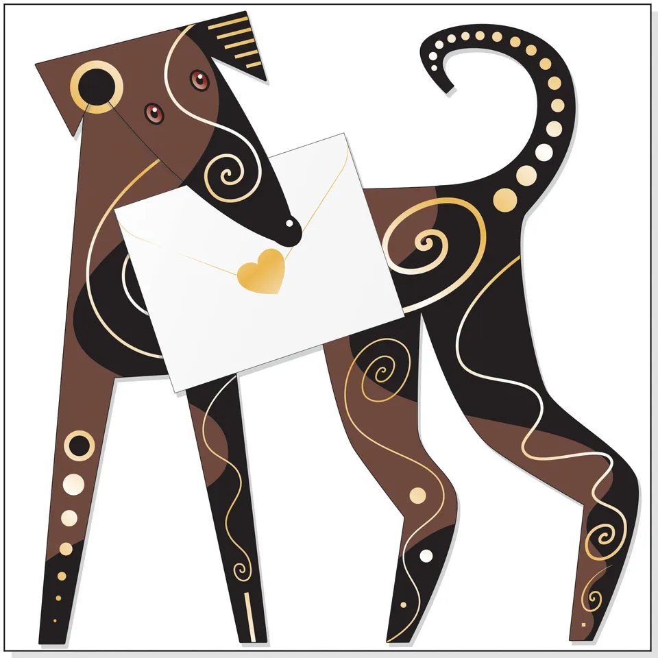 otter-house-special-delivery-3d-karte-hund-zola image 1