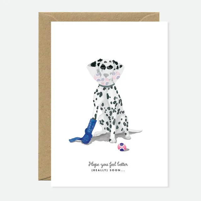 all-the-ways-to-say-feel-better-dog-gru-karte-a6-gute-besserung image 1
