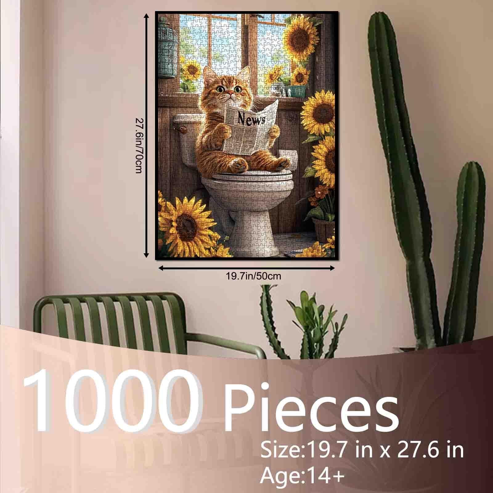 tucocoo-sunflower-morning-cat-puzzle-1000-teile-katze image 5